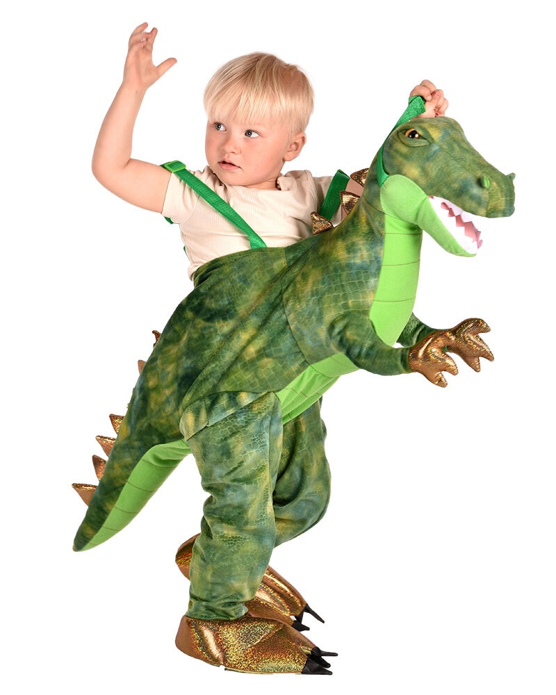 Grünes Dinosaurier Kinderkostüm 3-8 Jahre