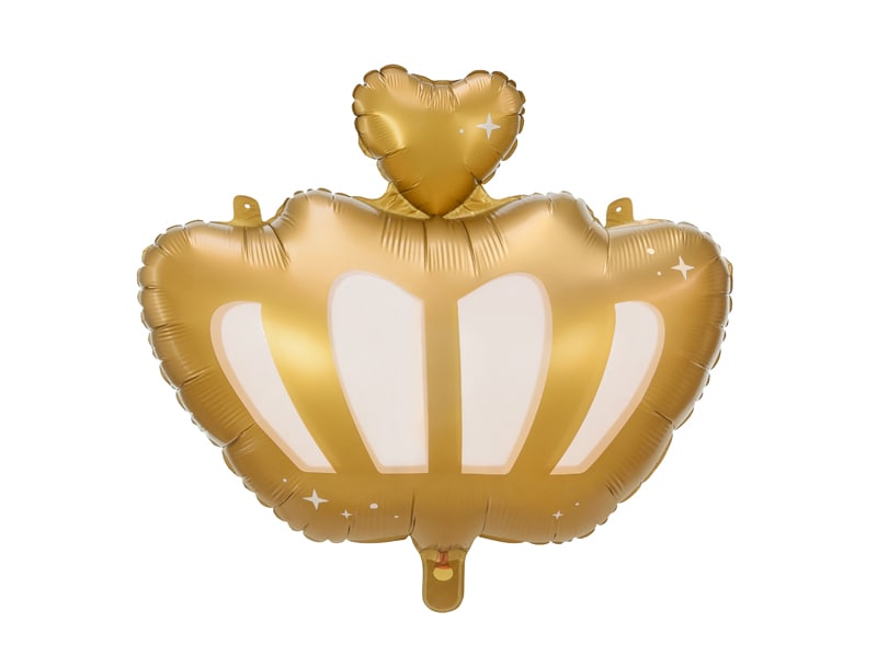 Folienballon Goldkrone 62 cm
