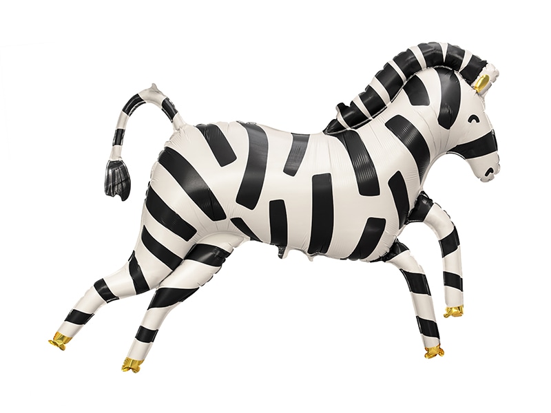 Folienballon Zebra 115 cm