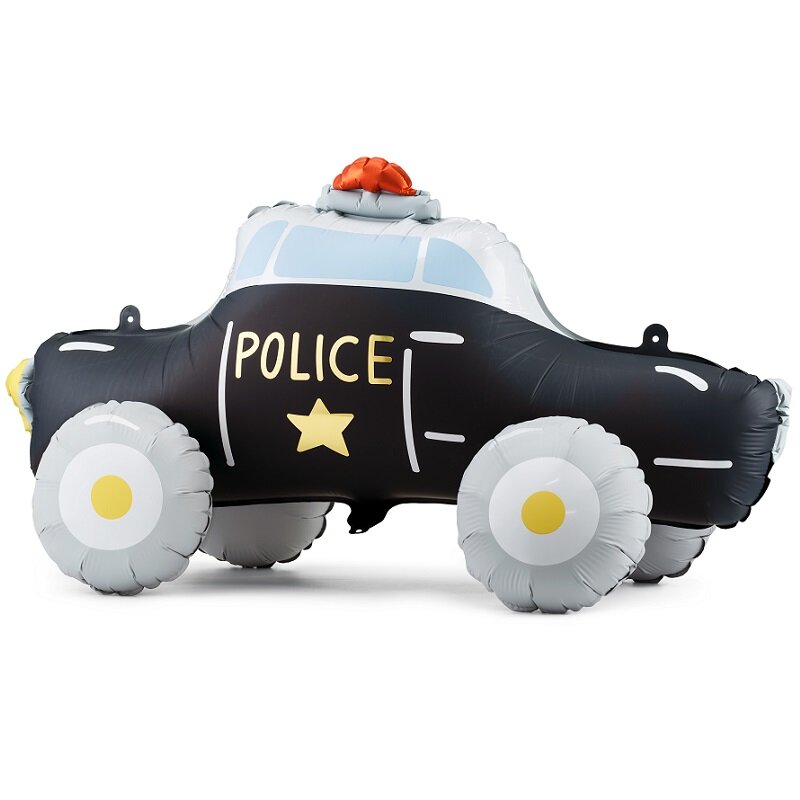 Folienballon Polizeiauto 90 cm