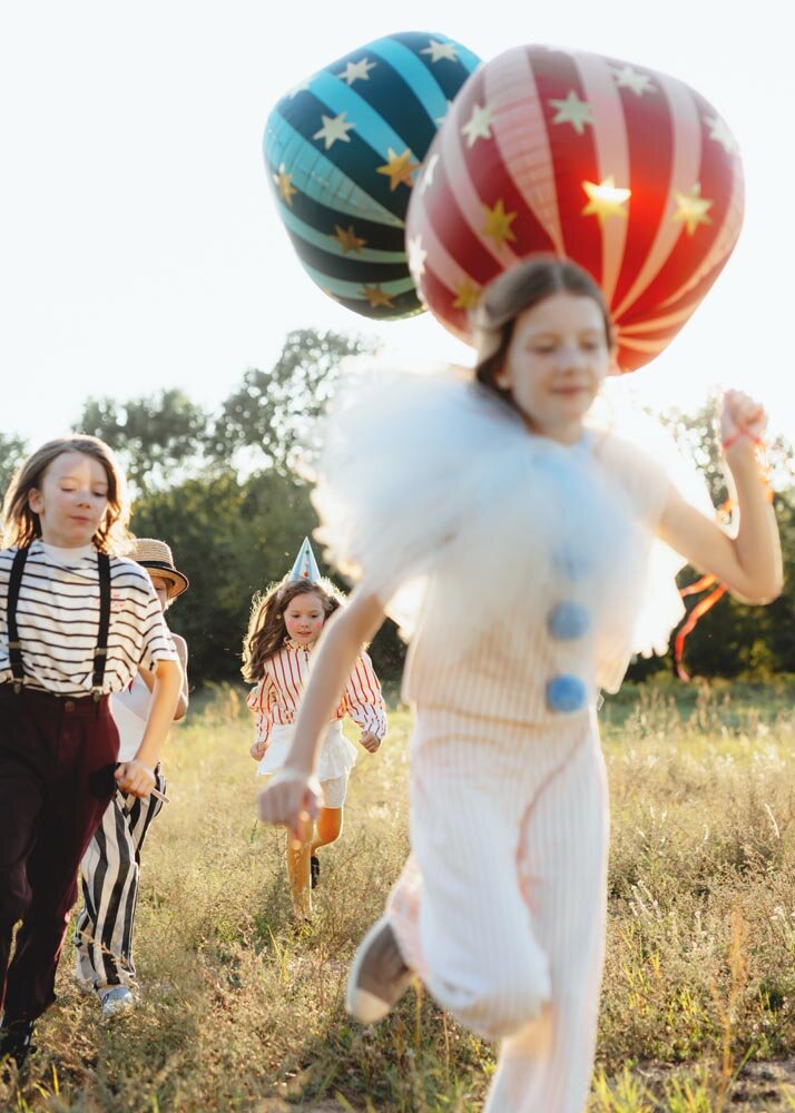Zirkus Folienballon Grün 75 cm