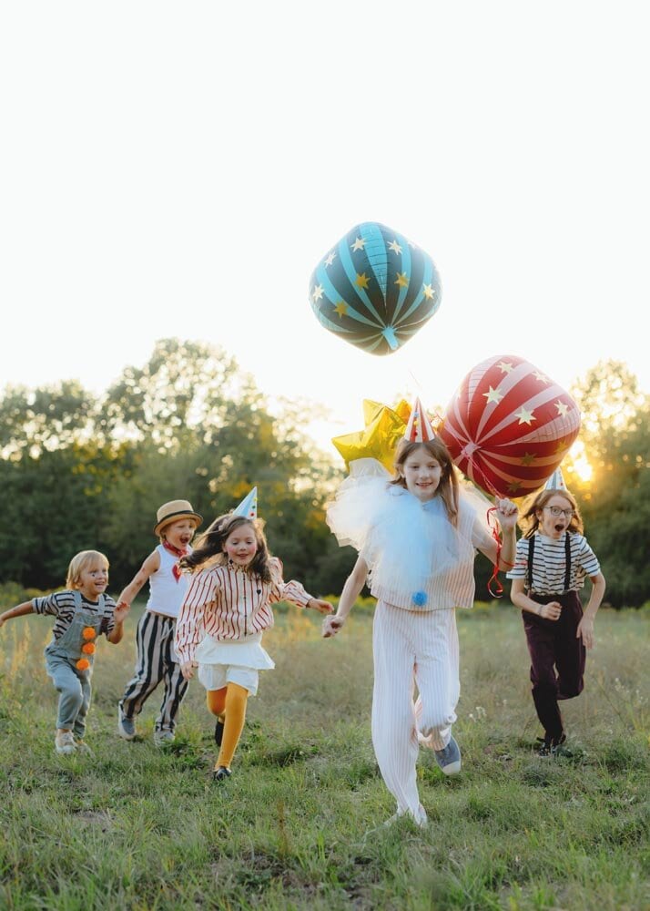 Zirkus Folienballon Grün 75 cm