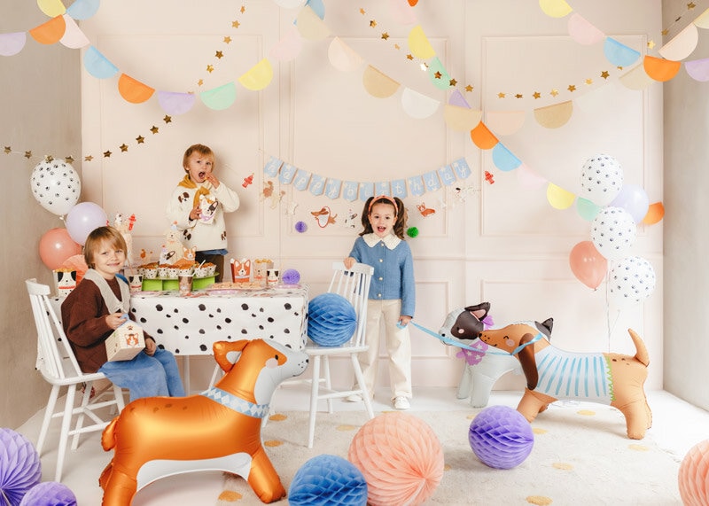 Stehender Folienballon Corgi, 88 cm