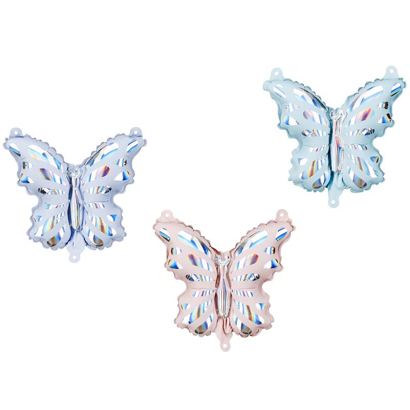 Folienballons Kleine Schmetterlinge 3er-Pack