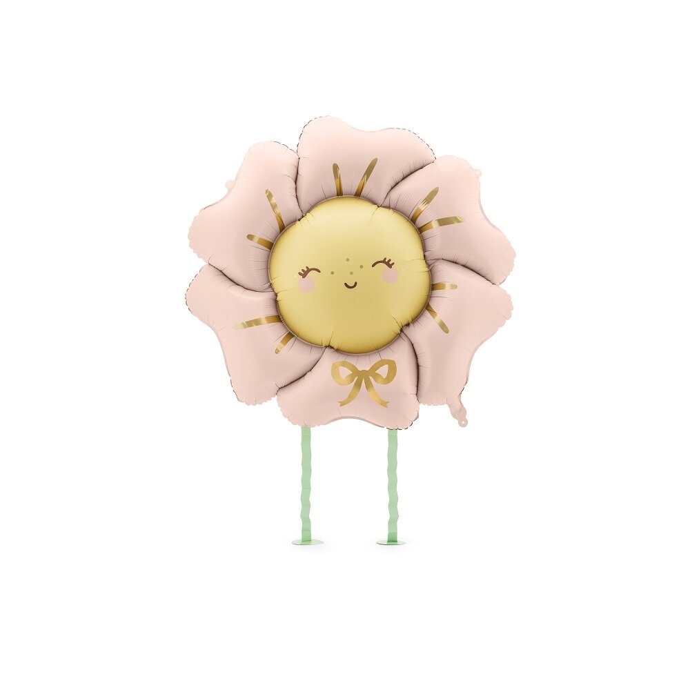 Blumen-Folienballon mit 3D-Effekt 104 cm