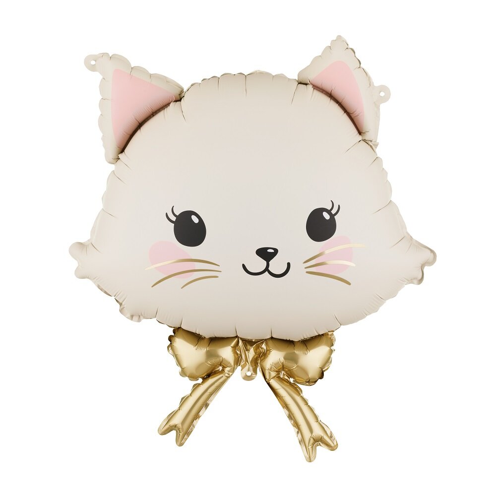 Folienballon Katzengesicht 60 cm