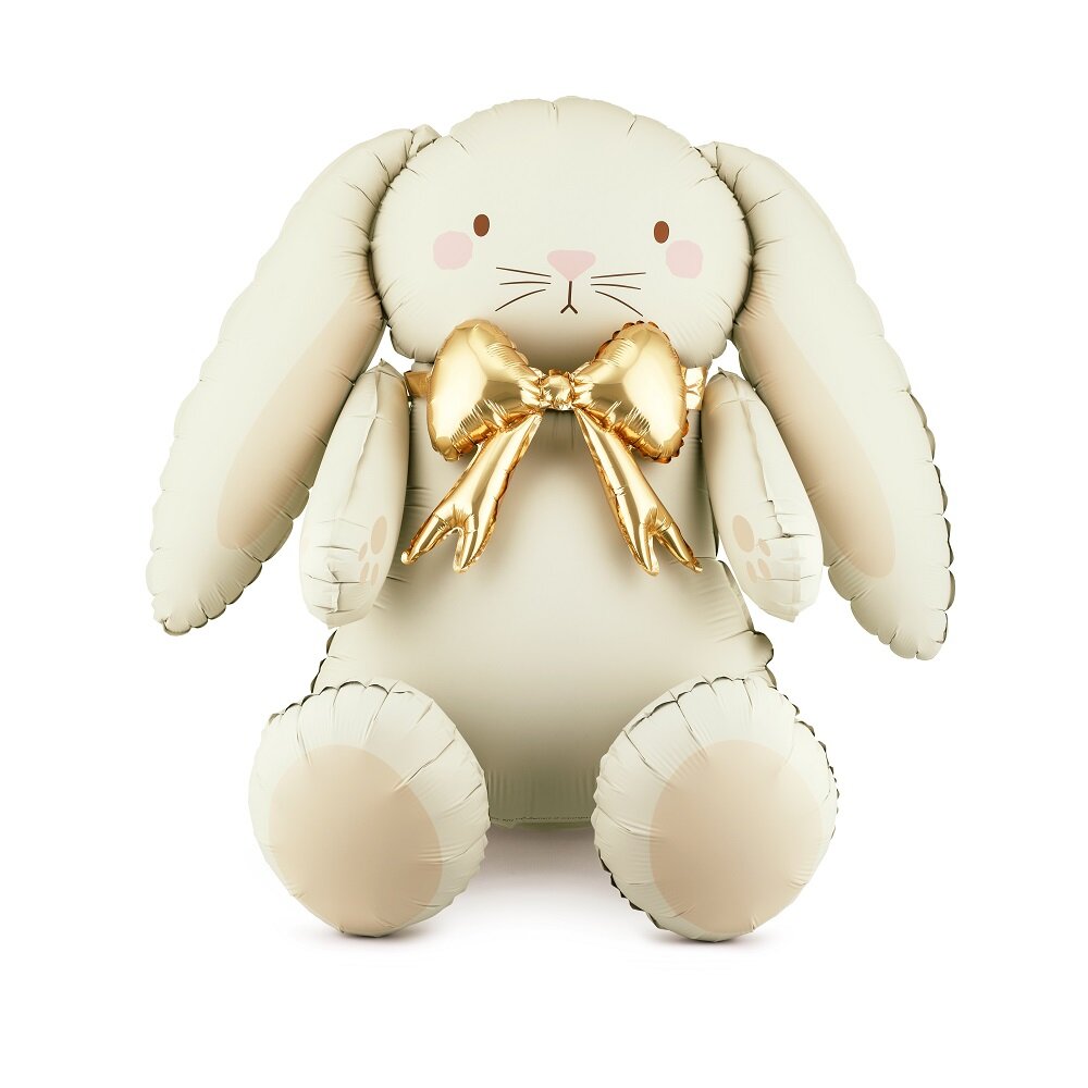 Folienballon Sitzender Hase 84 cm