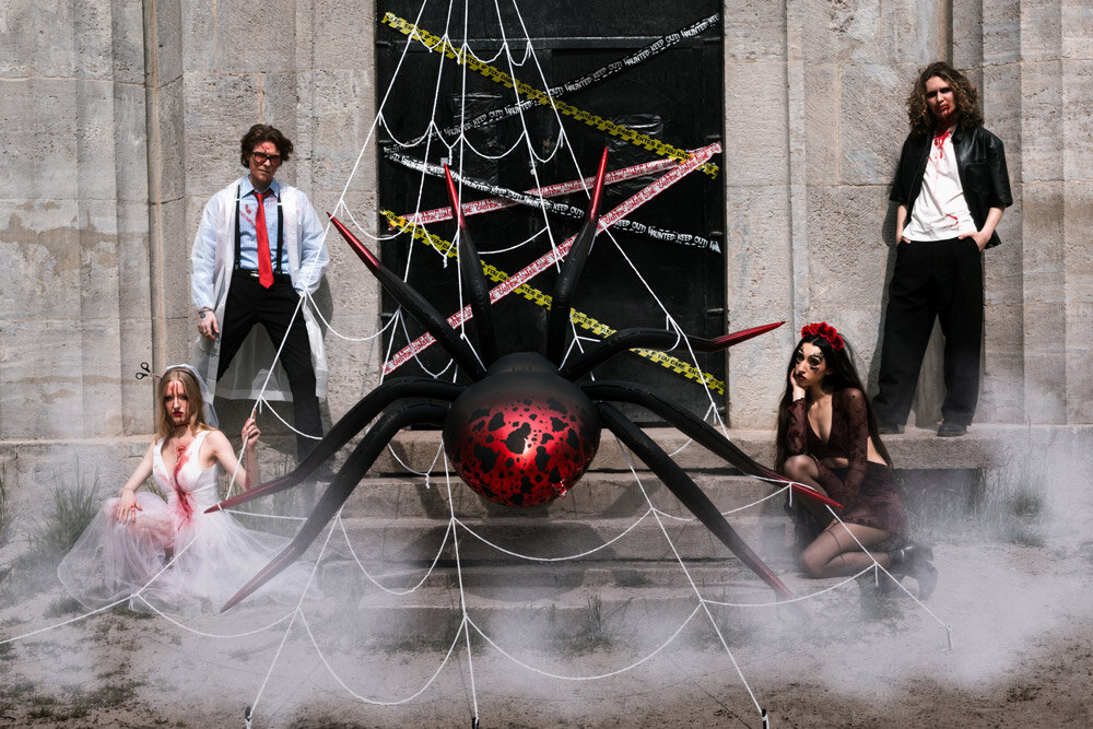 Folienballon Spinne XXL 275 cm