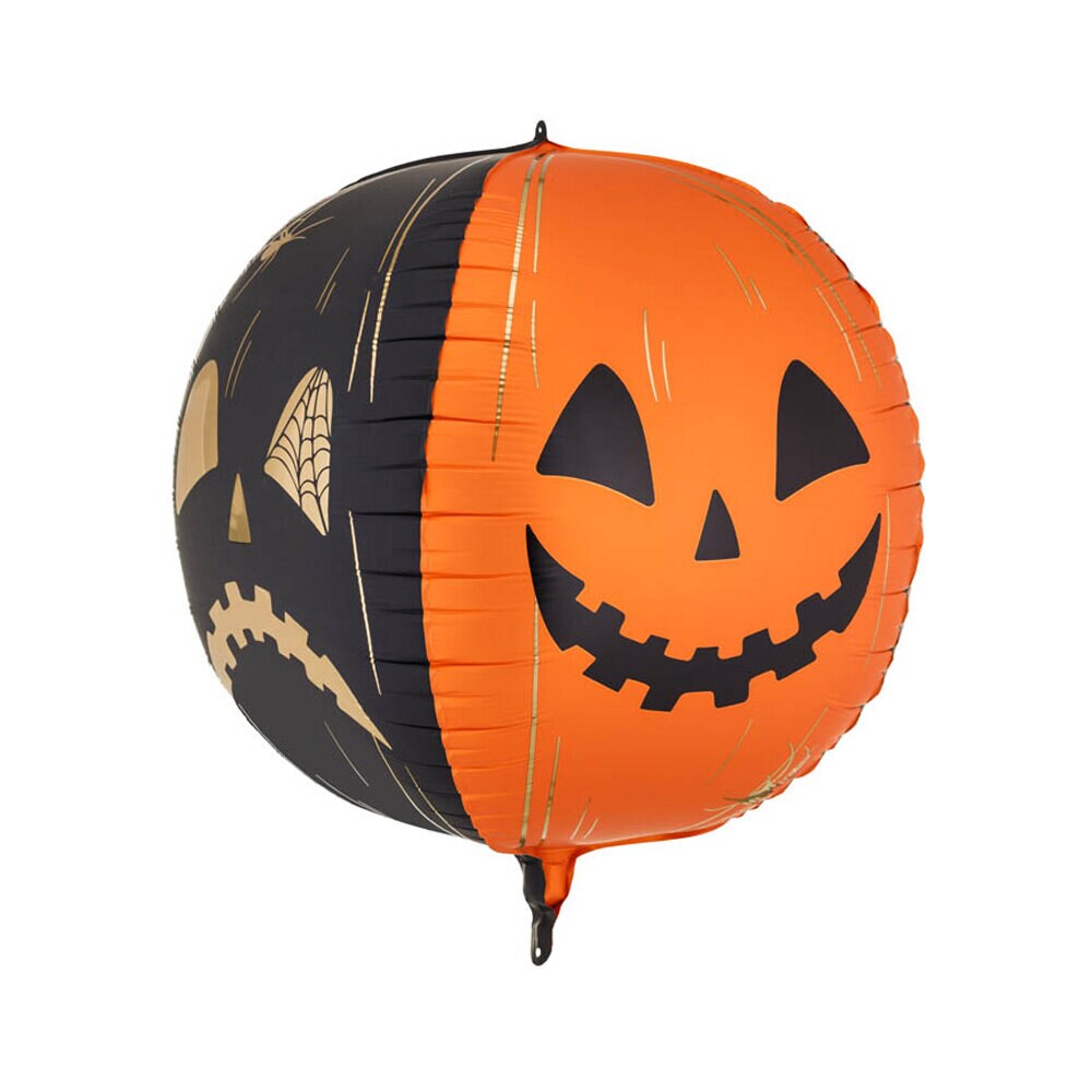 Folienballon Halloween Kürbis 50 cm