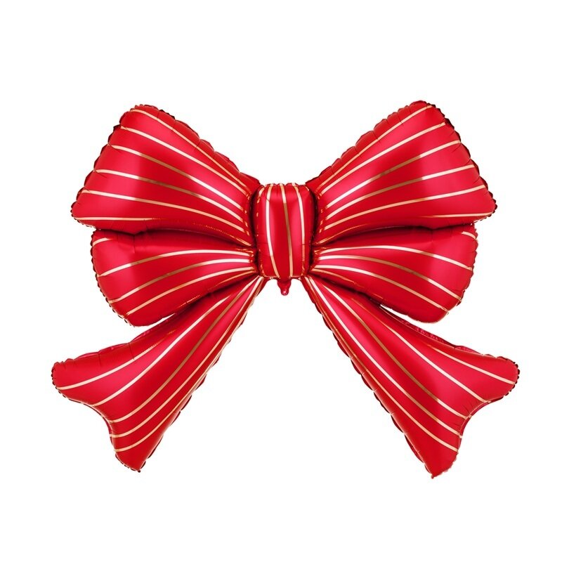 Folienballon Rote Schleife XXL 139 cm