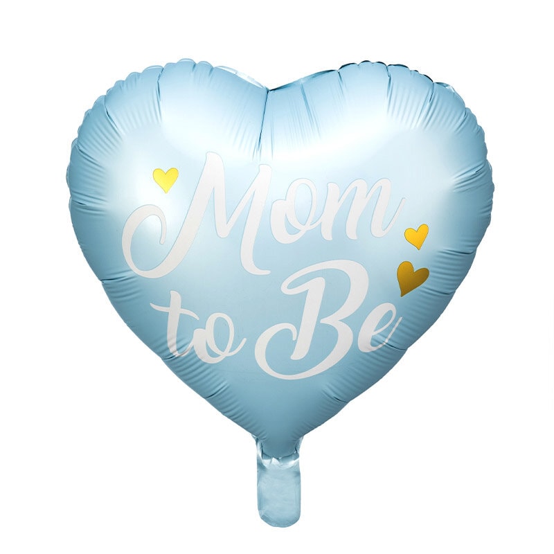 Folienballon Blau, Mom To Be