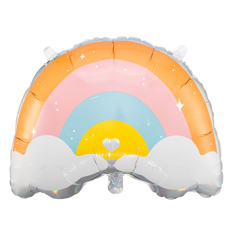 Folienballon Regenbogen 55 cm