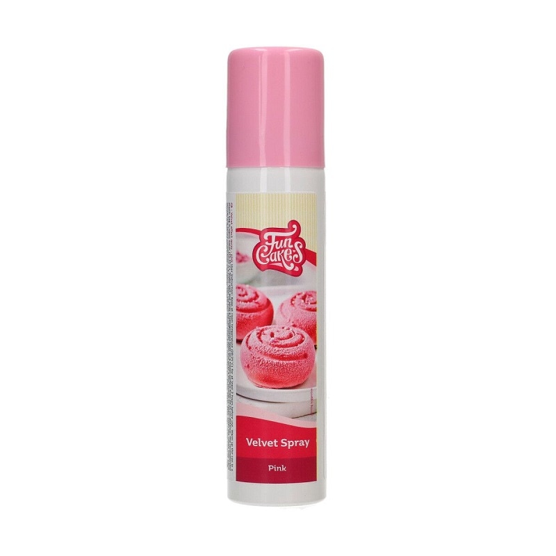 FunCakes - Samt-Spray Rosa 100 ml