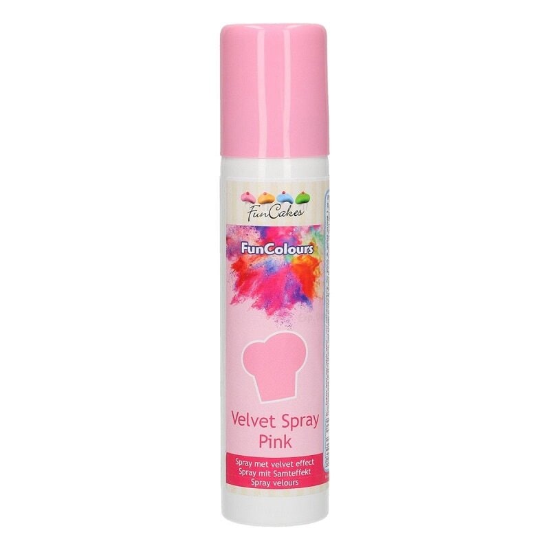 FunCakes - Samt-Spray Rosa 100 ml