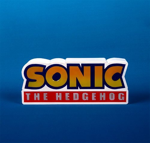 Sonic the Hedgehog - Logo Lampe mit LED-Licht