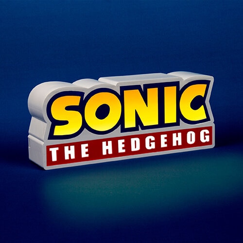 Sonic the Hedgehog - Logo Lampe mit LED-Licht
