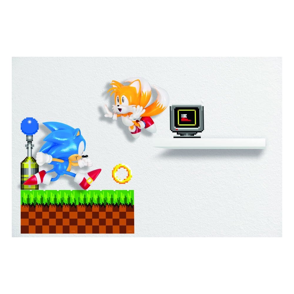 Sonic The Hedgehog - 3D Wanddekorationen