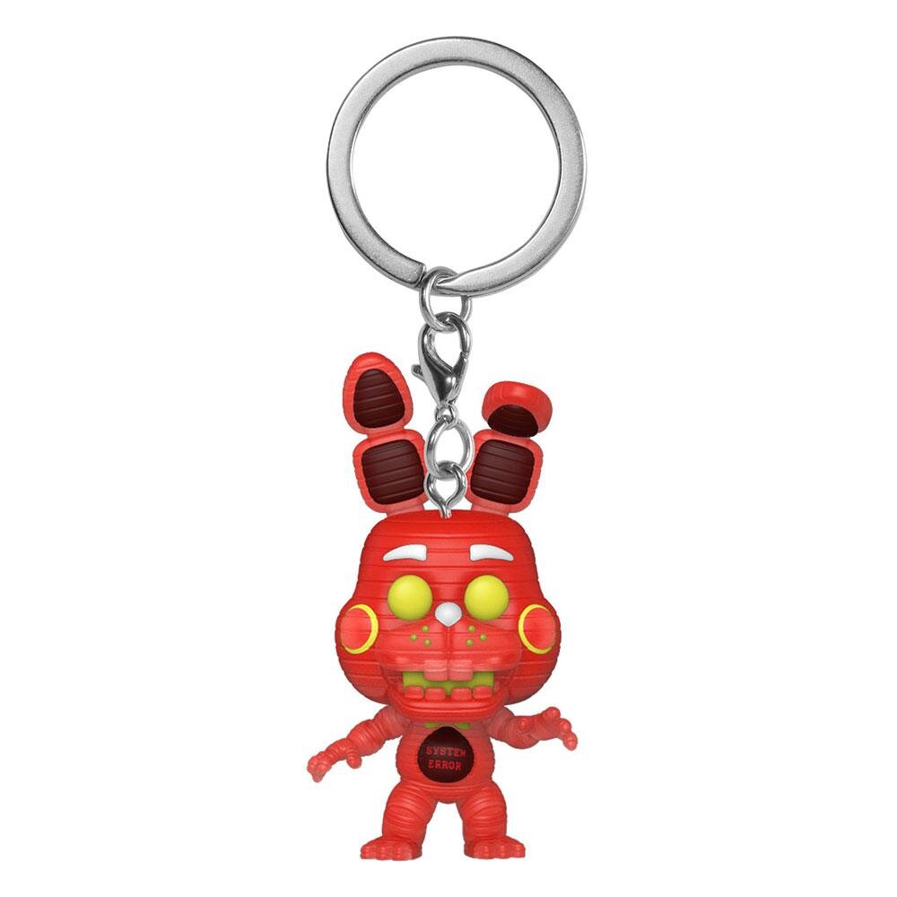 Fnaf, POP Vinyl Schlüsselanhänger System Error Bonnie 4 cm