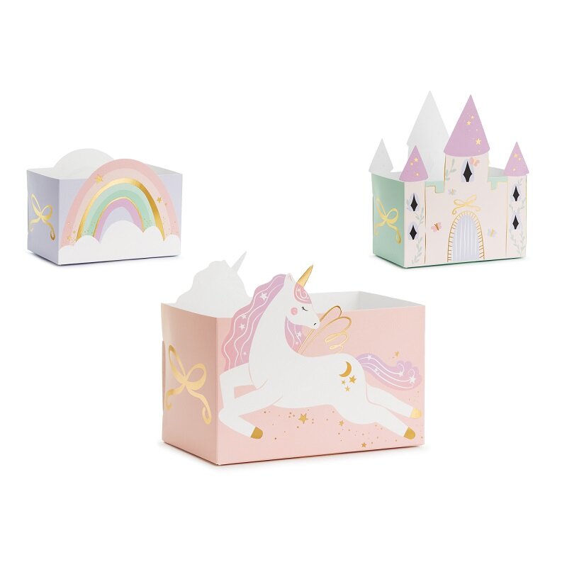 Einhorn Snackboxen 6er-Pack