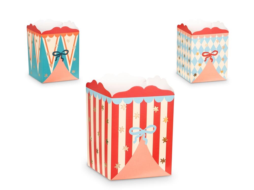 Zirkus Snackboxen 6er-Pack