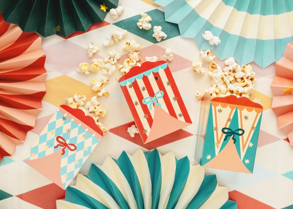 Zirkus Snackboxen 6er-Pack