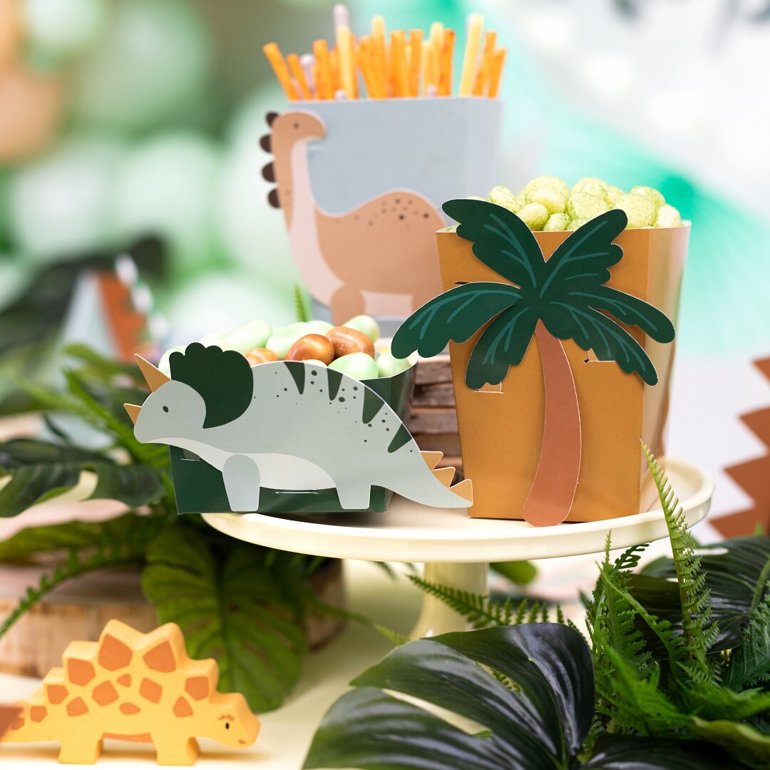 Dinosaurier Snackboxen 6er-Pack