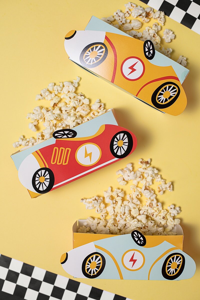 Racer Cars - Snackboxen 3er Pack