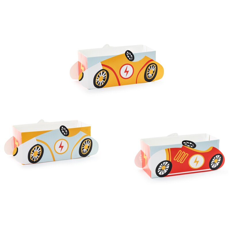 Racer Cars - Snackboxen 3er Pack