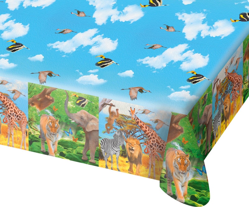 Tropische Safari - Tischdecke 180 x 130 cm