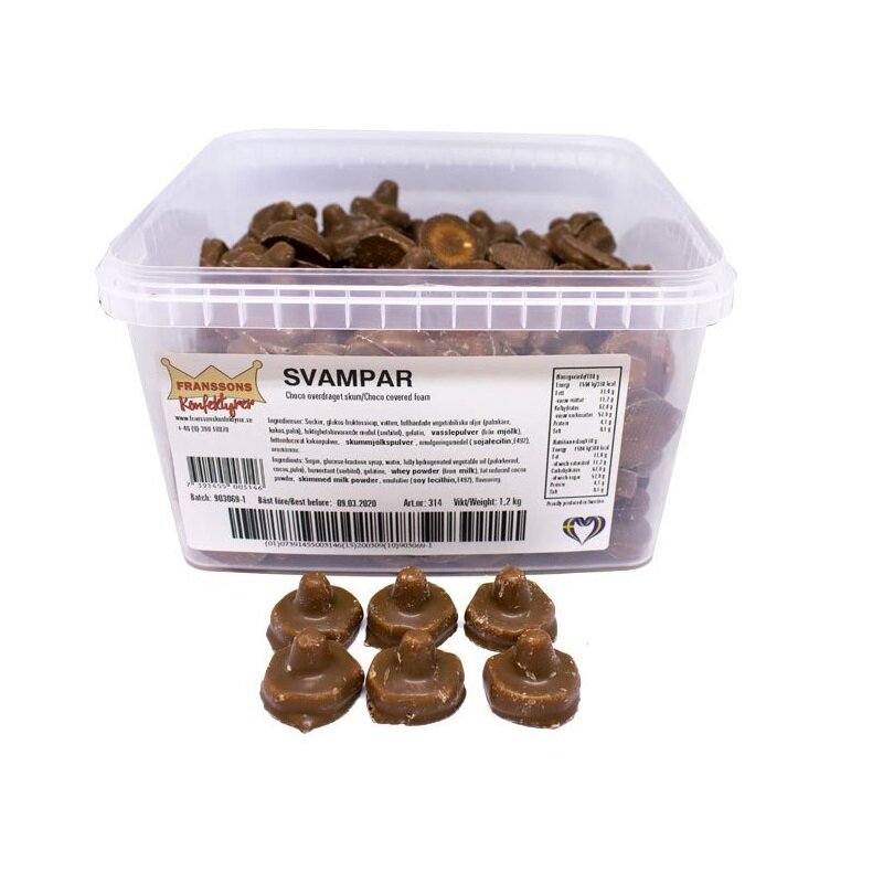 Schokopilze Großpackung 1,2 kg