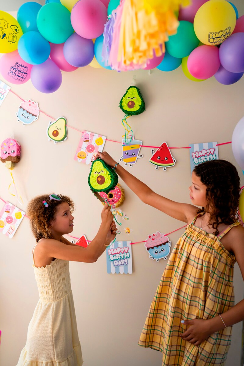 Mini Piñatas Kawaii Avocado & Melone