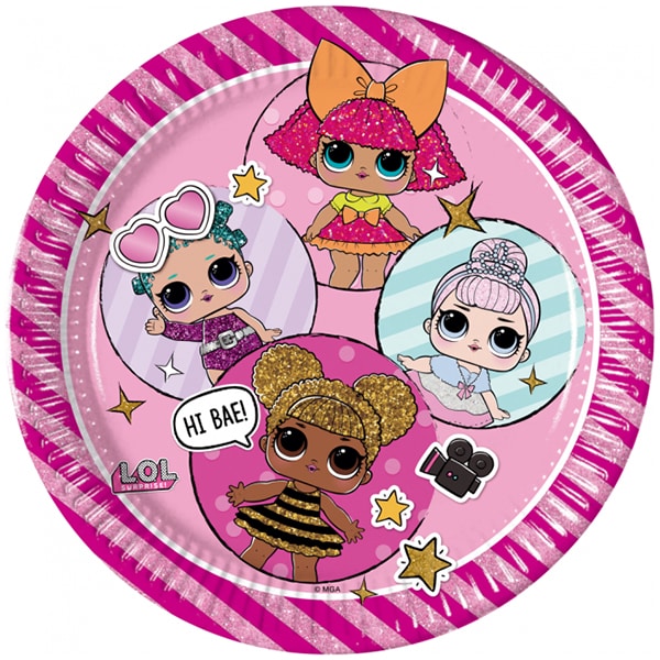 LOL Glitterati Metallic - Teller 8er-Pack