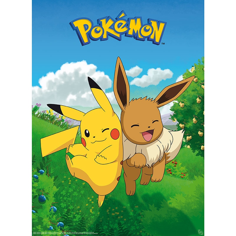 Pokémon - Poster Chibi Environments 2er Pack