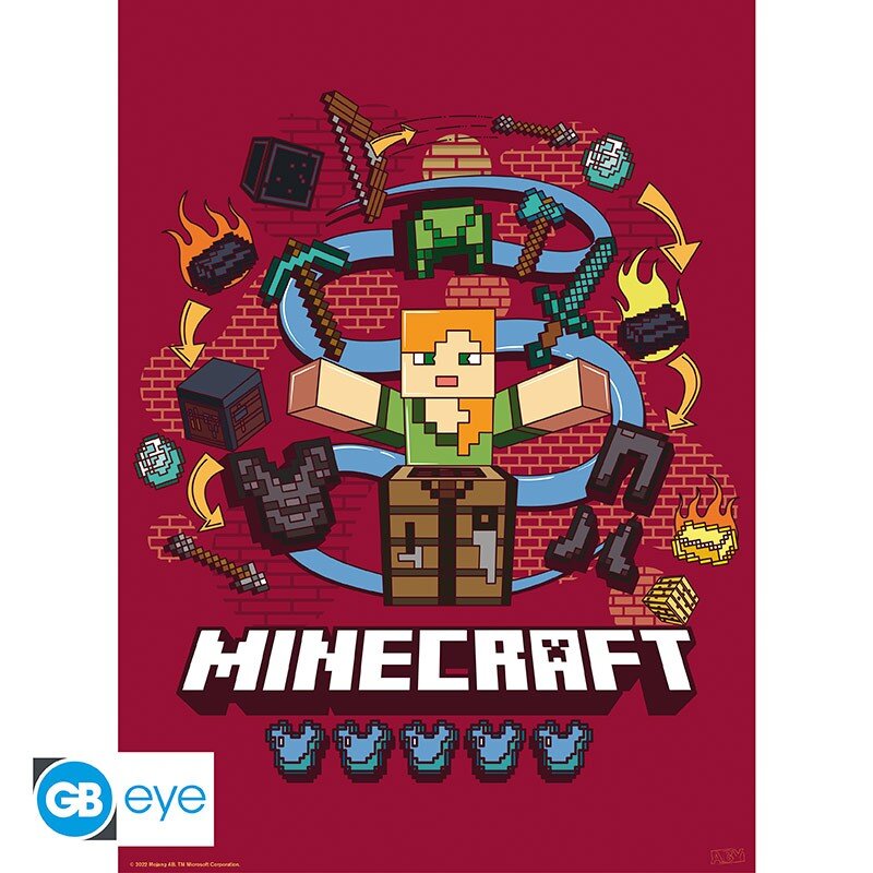 Poster - Minecraft Core 2er Pack
