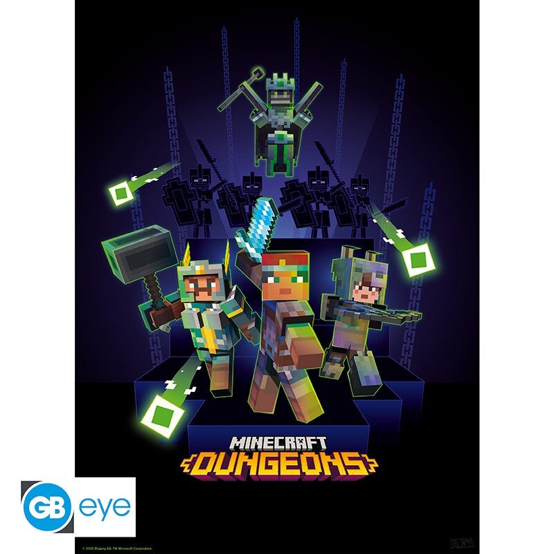 Posters - Minecraft Dungeons 2er Pack