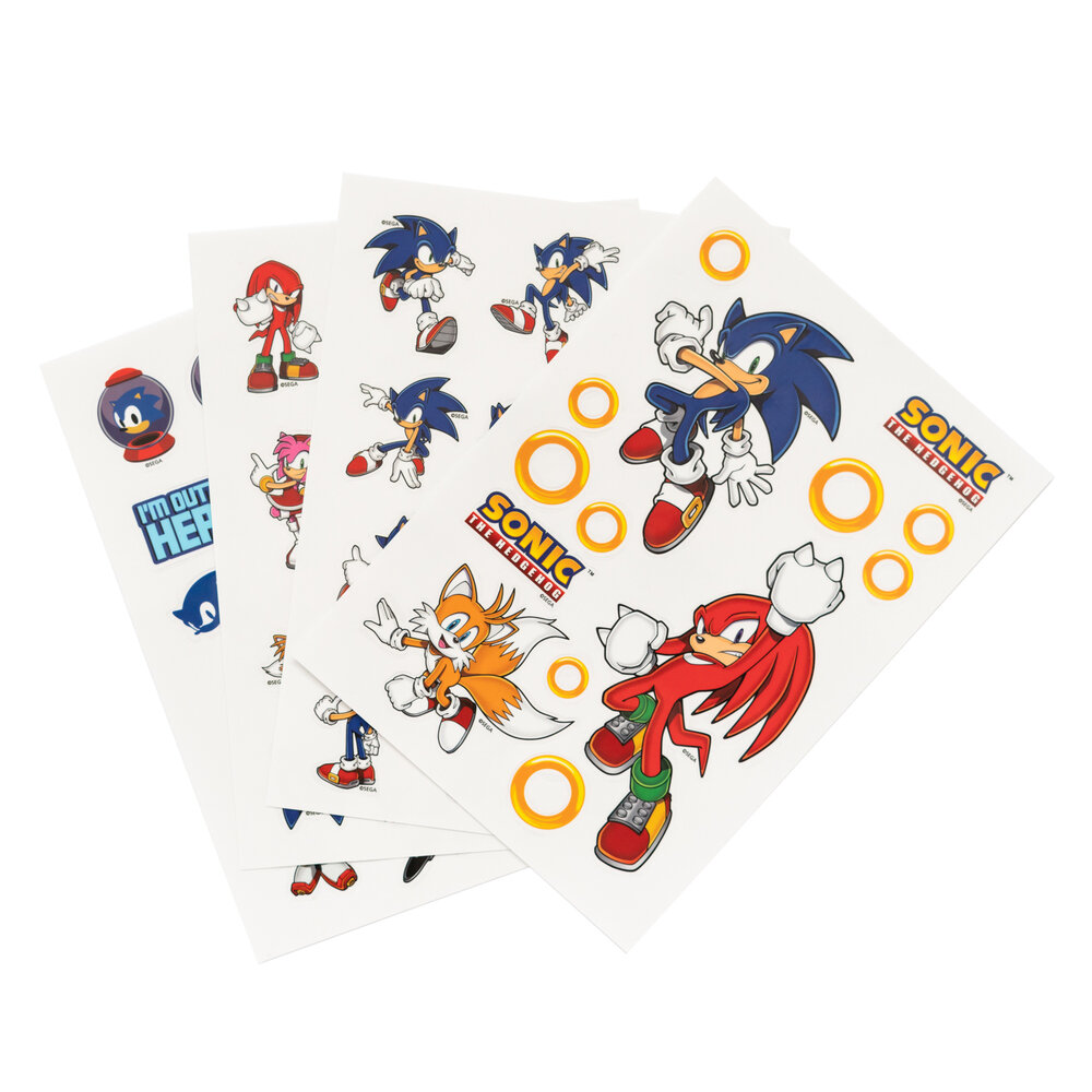 Sonic The Hedgehog - Stickerbogen 56er-Pack