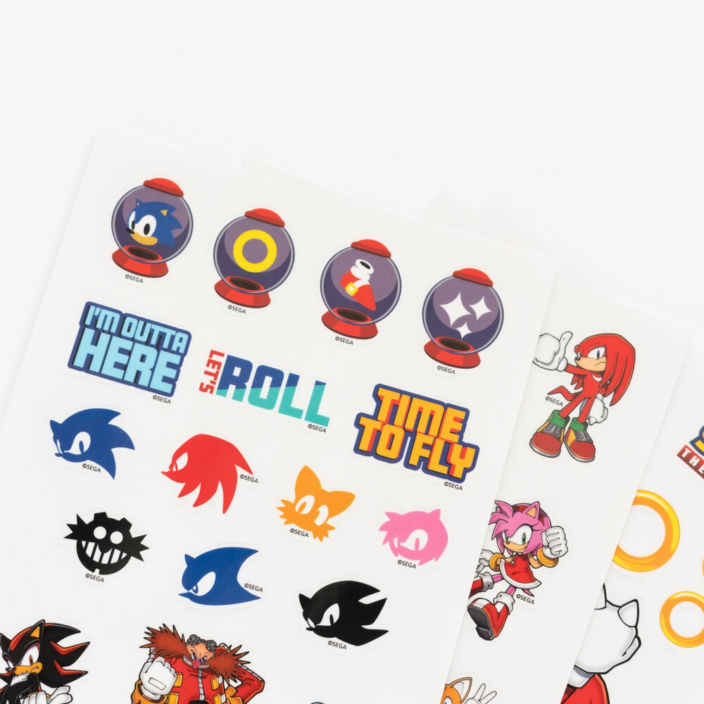 Sonic The Hedgehog - Stickerbogen 56er Pack