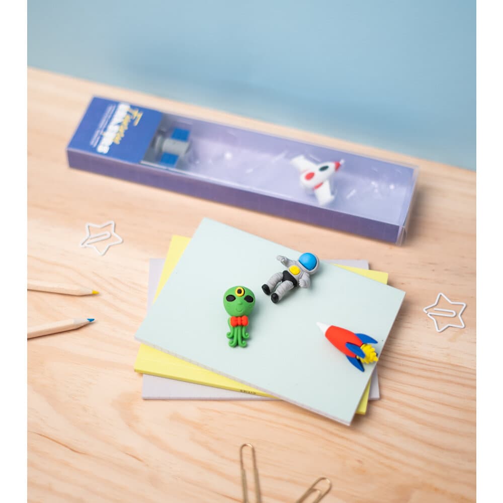 Radiergummis - Space 5er Pack