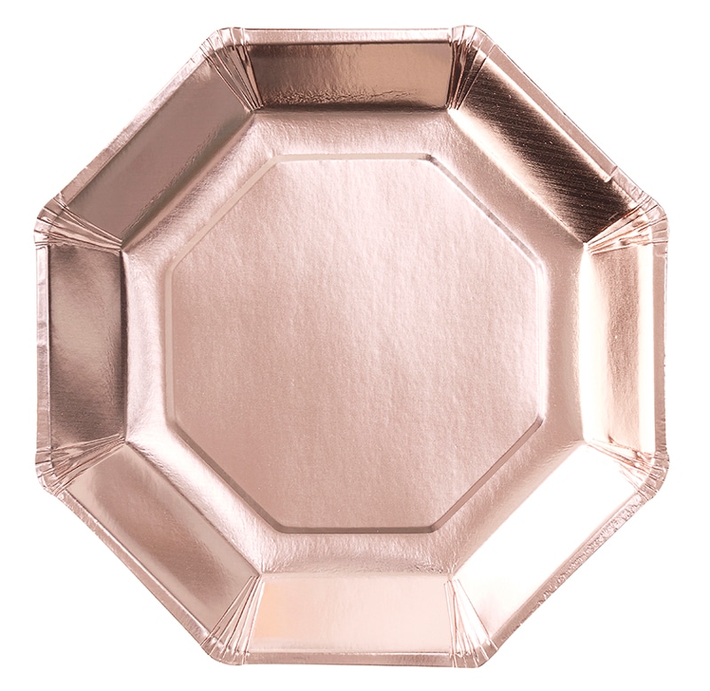 Pick and Mix - Teller Roségold 8er-Pack