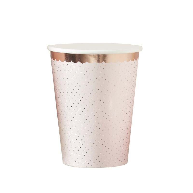 Ditsy Floral - Pappbecher 8er-Pack