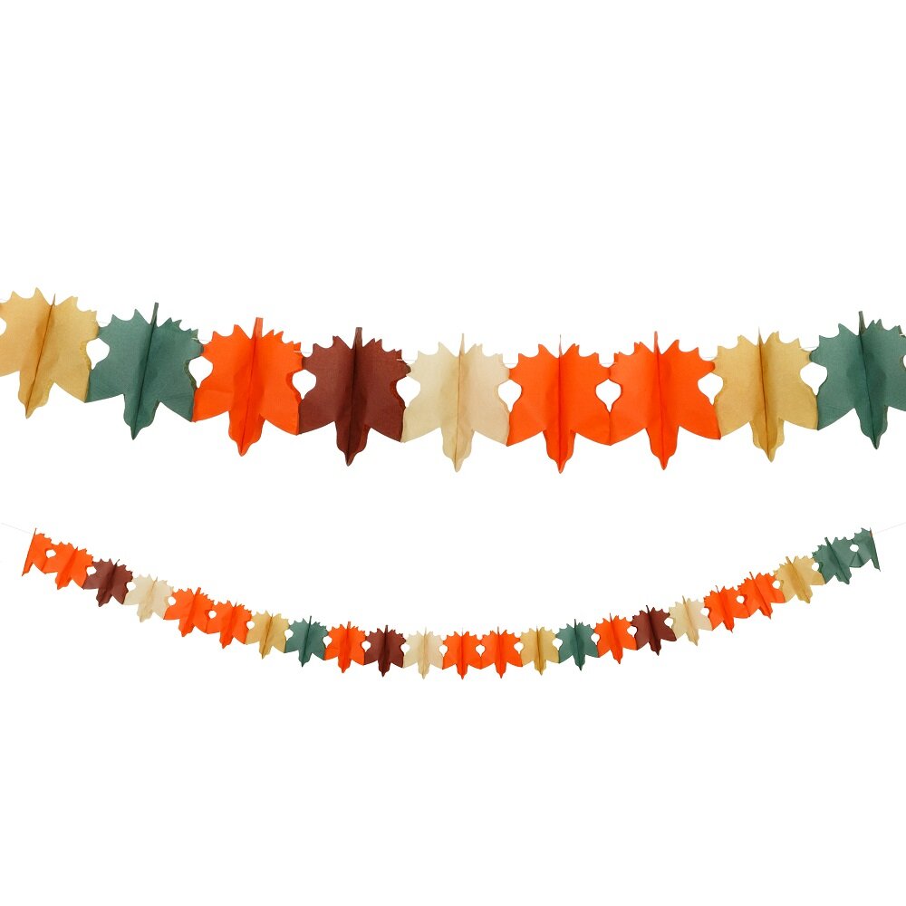 Girlande mit Herbstblättern 3 Meter