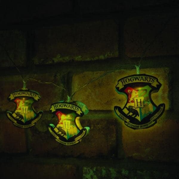 Harry Potter - Lichterkette Hogwarts Wappen 2,5 m