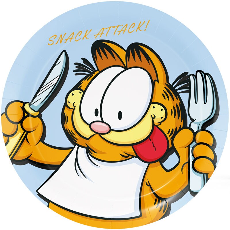 Garfield - Teller 8er-Pack