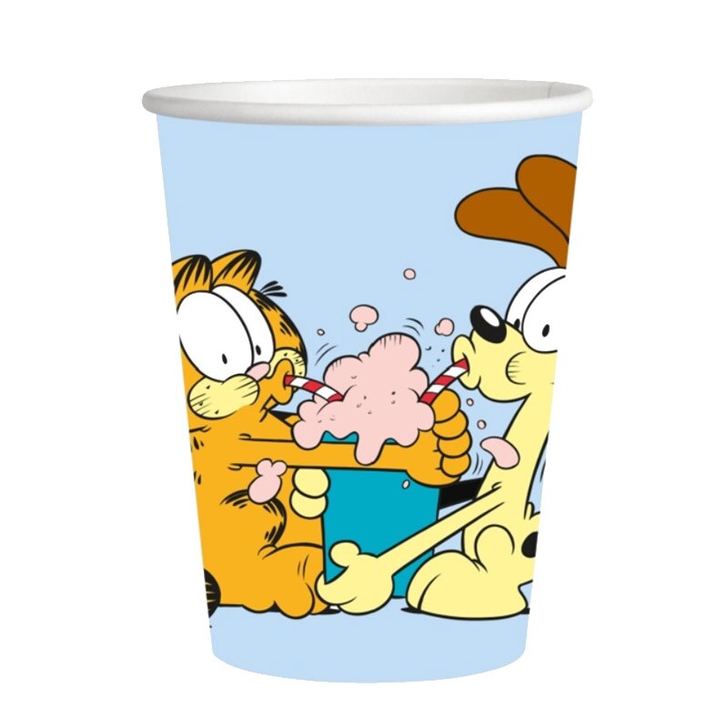 Garfield - Pappbecher 8er-Pack