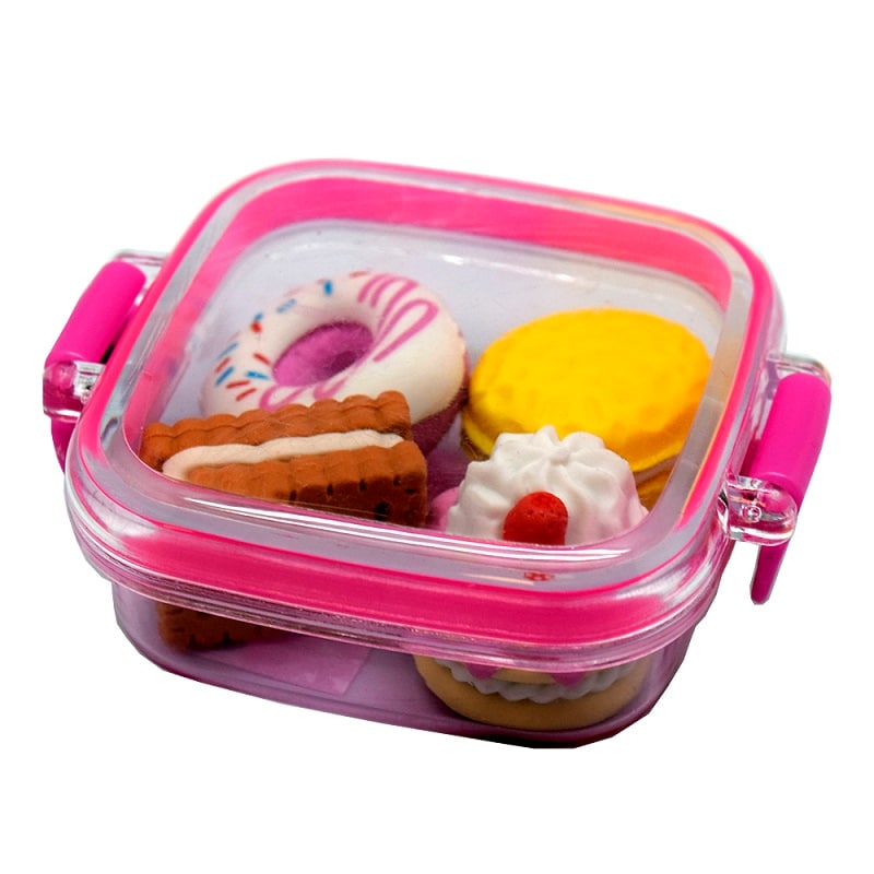 Radiergummi, Gebäck 4er-Pack