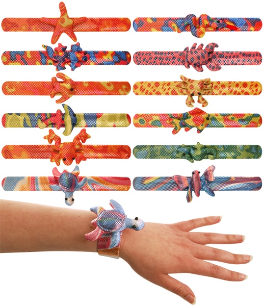 Snap-on Tierarmband mit Sandfüllung (einzeln)