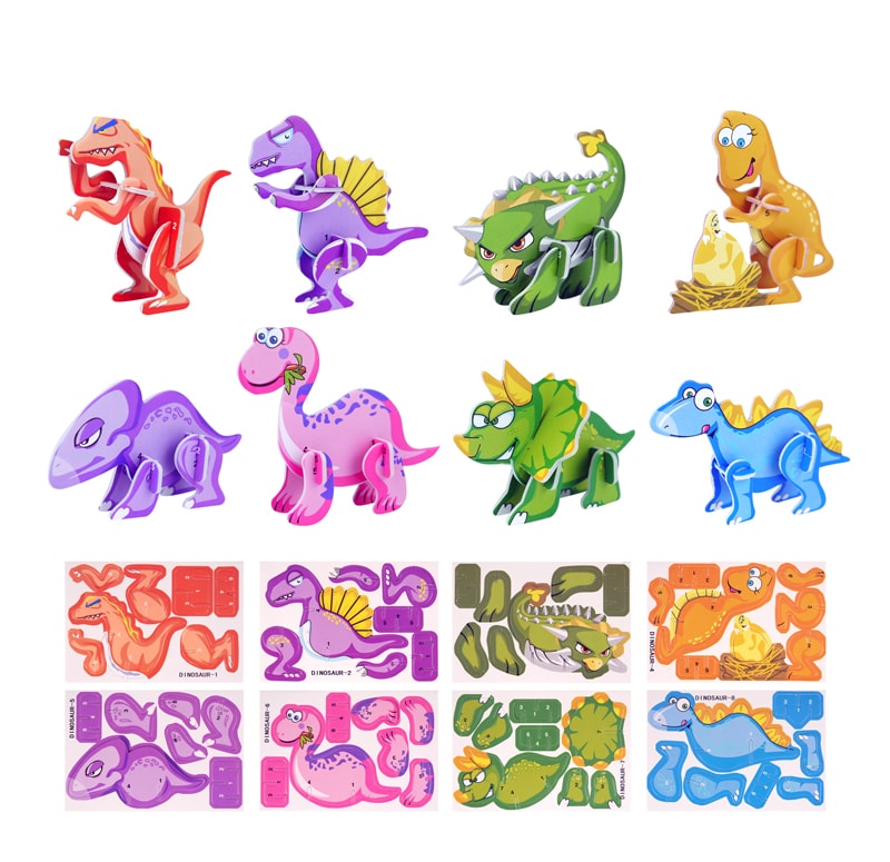 Dinosaurier 3D-Puzzle