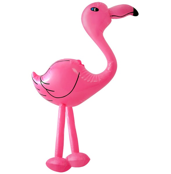Aufblasbarer Flamingo 64 cm