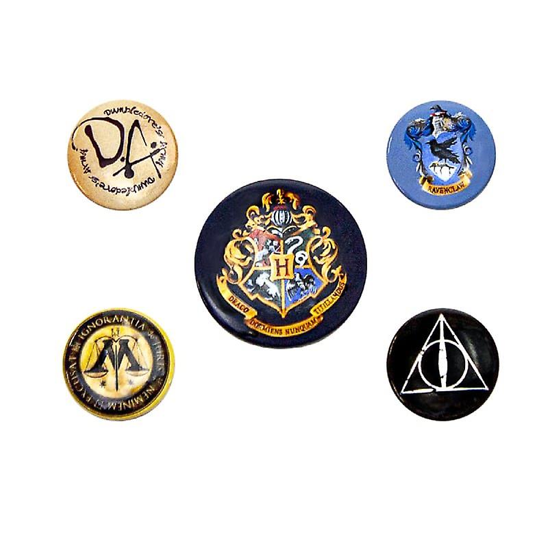 Harry Potter - Ansteckbuttons 5er Pack