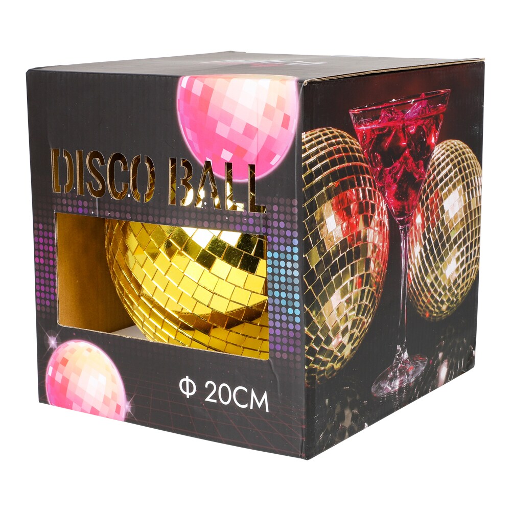 Discokugel Gold 20 cm